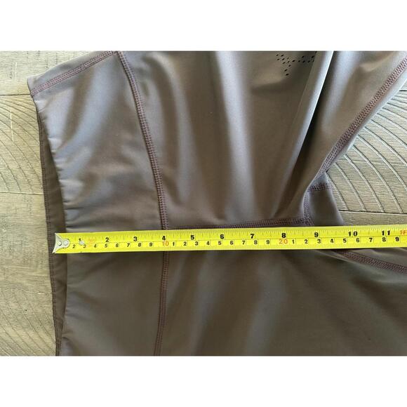 Varley Hughes Laser Cut High Rise Leggings in Braken Brown Women’s size Small - Picture 12 of 14